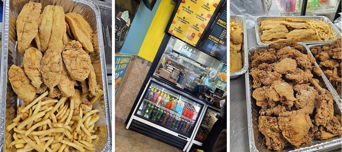 Sharks fish and chicken Menu