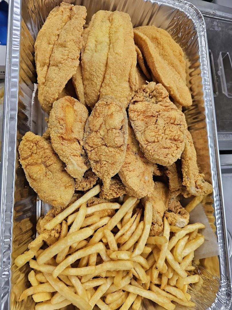 Sharks fish and chicken