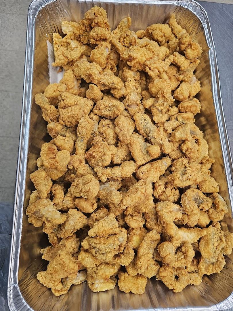 Sharks fish and chicken